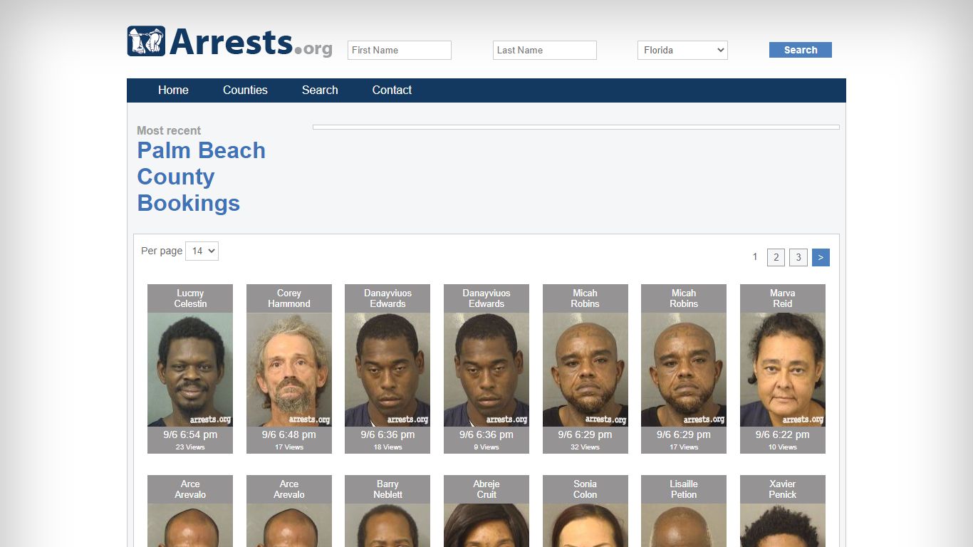Palm Beach County Arrests and Inmate Search